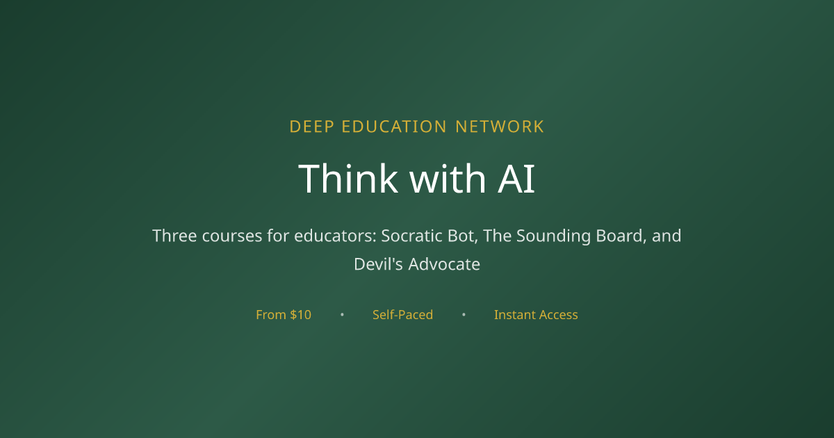 Think with AI | DEEP Education Network